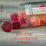 Apfel-CBD-Gummis – Antistress & beruhigend | 600 mg CBD 60 vegane Gummibärchen