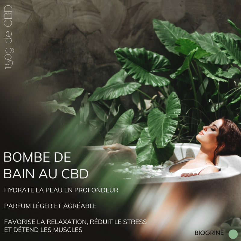 "SENSUALIDAD" - Bomba de baño CBD | ylang ylang | 150 mg de CBD