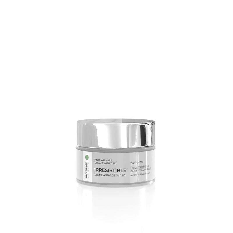 „UNWIDERSTEHLICHE“ CBD-Anti-Aging-Creme | Hyaluronsäure | 250 mg CBD 50 ml