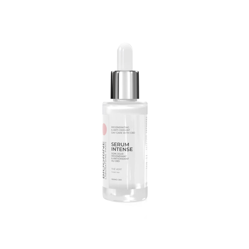 "SERUM INTENSE" - Regenerating & Antioxidant Serum with CBD | Green tea | 300mg CBD 50ml